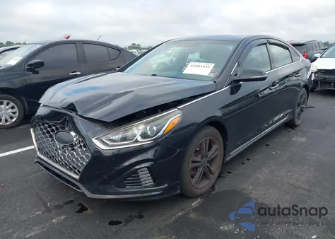 2018 Hyundai Sonata Sport из США, поврежденный, VIN 5NPE34AF4JH612231